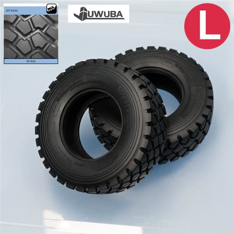 Modèle JUWUBA pour pneus de tête de tracteur TAMIYA pneus de Simulation de camion de boue pneus de gravier XZ-L tout Terrain