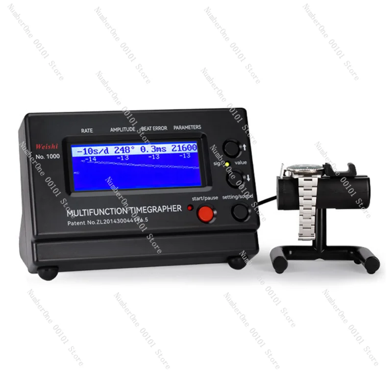 Weishi No.1000 No.1900 Professional Timing Timegrapher High Accuracy Mechanical Watch Tester Calibrator Watch Repairing Tools