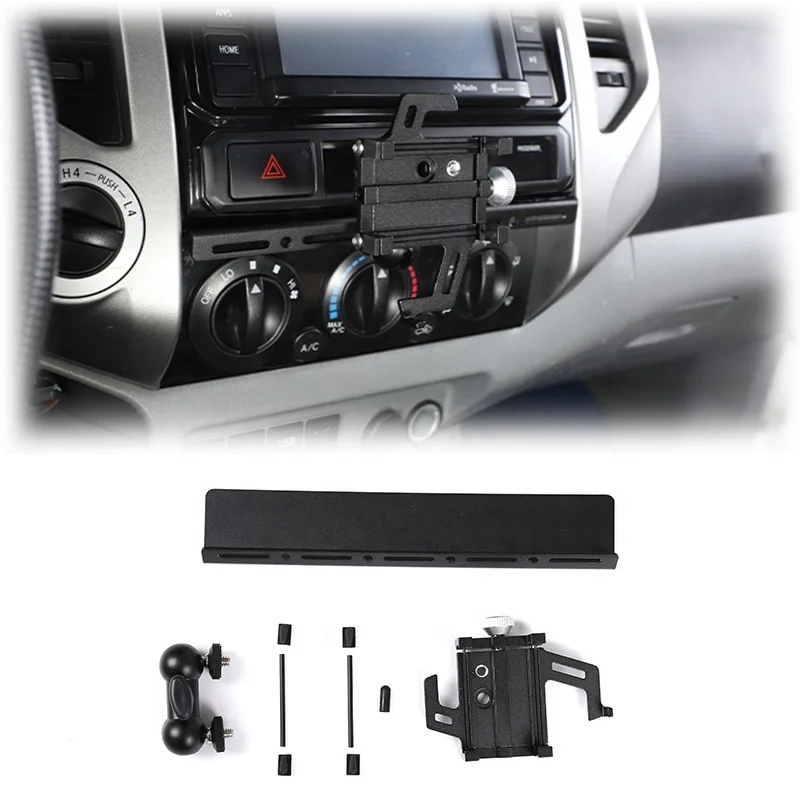 

Flying Wing Car Central Control Multifunction Navigation Bracket For 2012 2013 2014 2015 Tacoma Interior Accessory