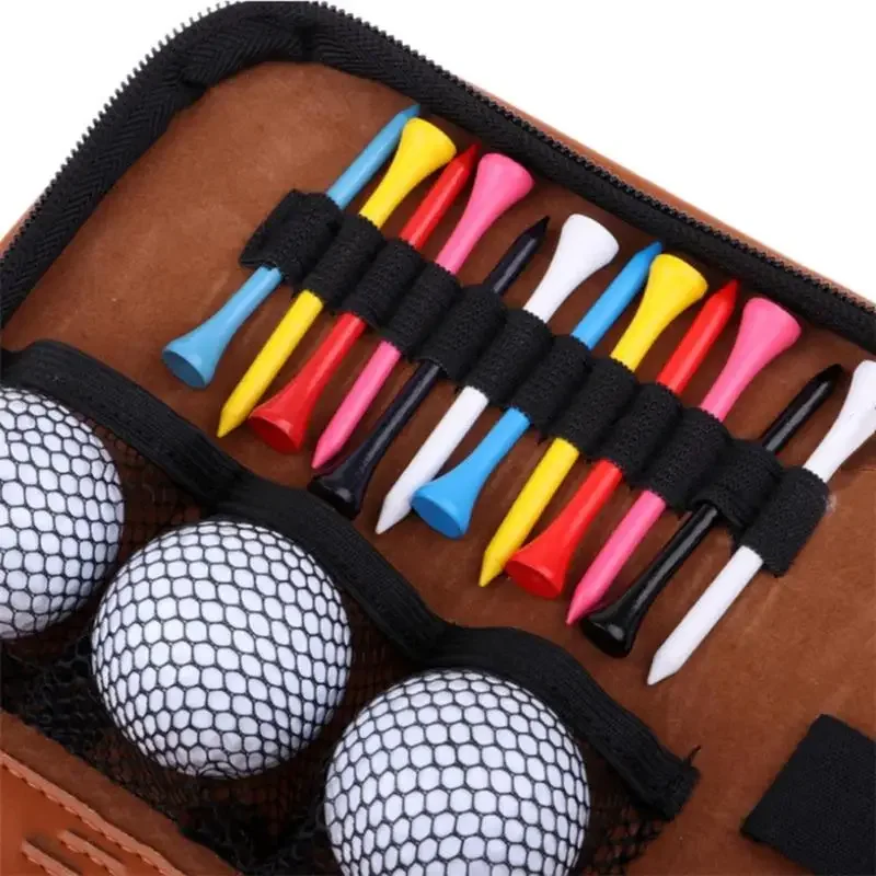 Waterproof Golf Ball Bag, Golf Glove Case, Caddy Travel Accessories for Men and Women