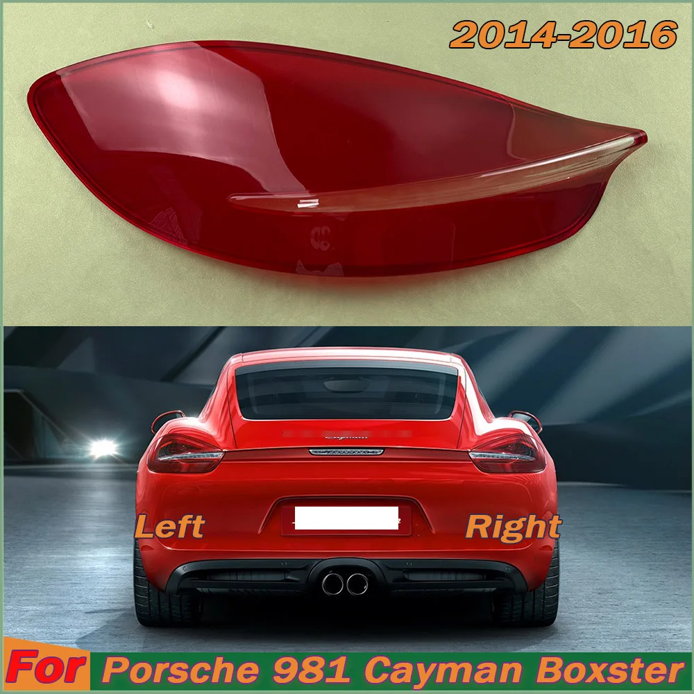 

For Porsche 981 Cayman Boxster 2014 2015 2016 Rear Outer Tail Lamp Cover Brake Lights Shell Replace The Original Lampshade