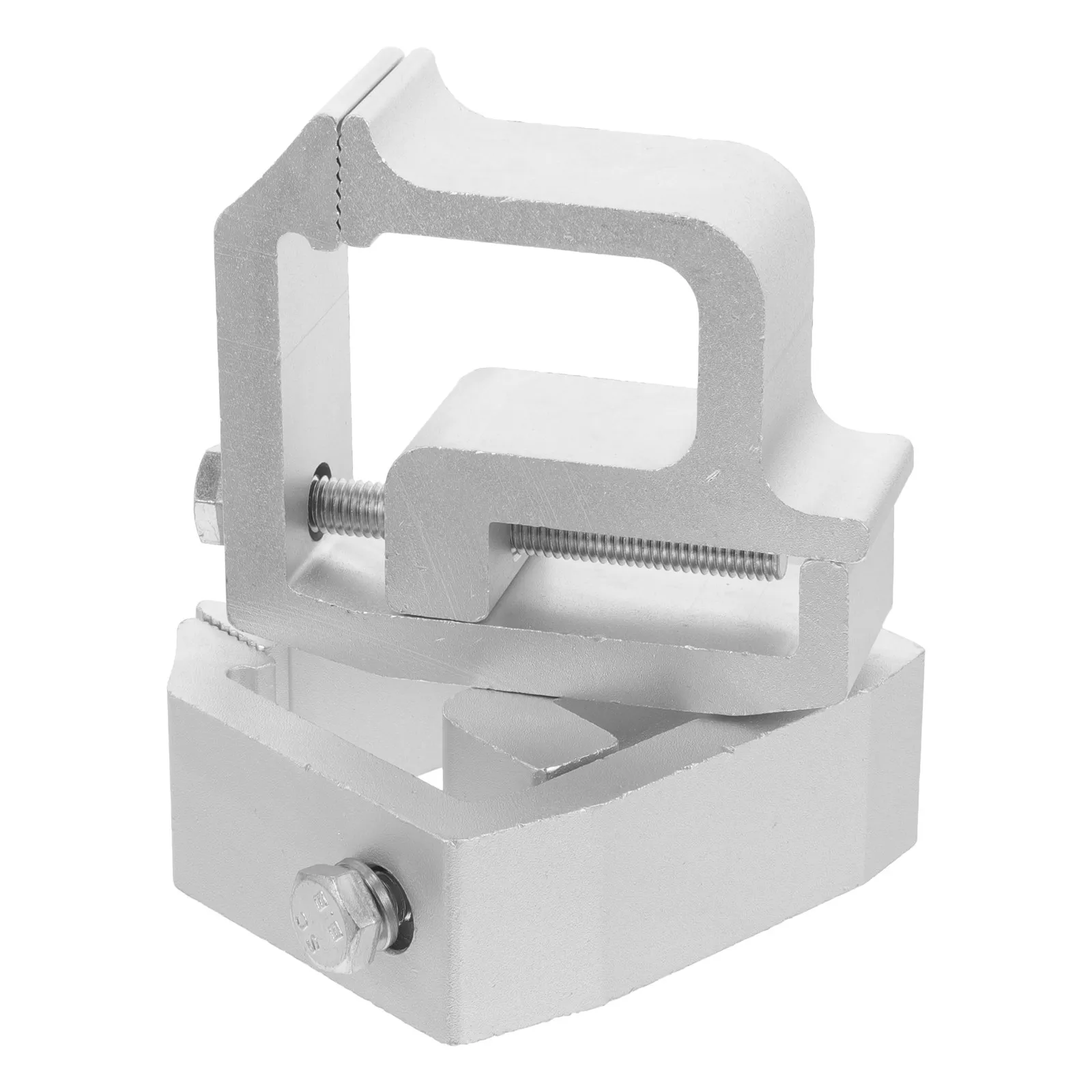

2pcs Car Roof Cover Heavy Duty Alloy Mounting Clamps For Truck Cap Camper Shell Ladder Rack Clamps Truck Bed Topper Clamp Camper