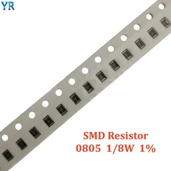 Résistance SMD 0R ~ 10M 1/8W 12K 100 K 33R 1.2R 430R 0805 K 1% ohm 3M 270K 1.5K 160 K 5.6K alimentée R 4.3R 620 M 330, 510 pièces, 5.1 8.2M 9.1M