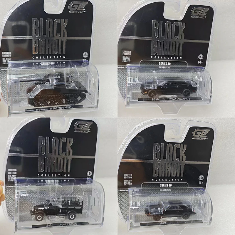 

Greenlight 1:64 Tank Gangster CHALLENGER RIT POWER WAGON MUSTANG GT Series Alloy Die Casting Model Collect Ornaments