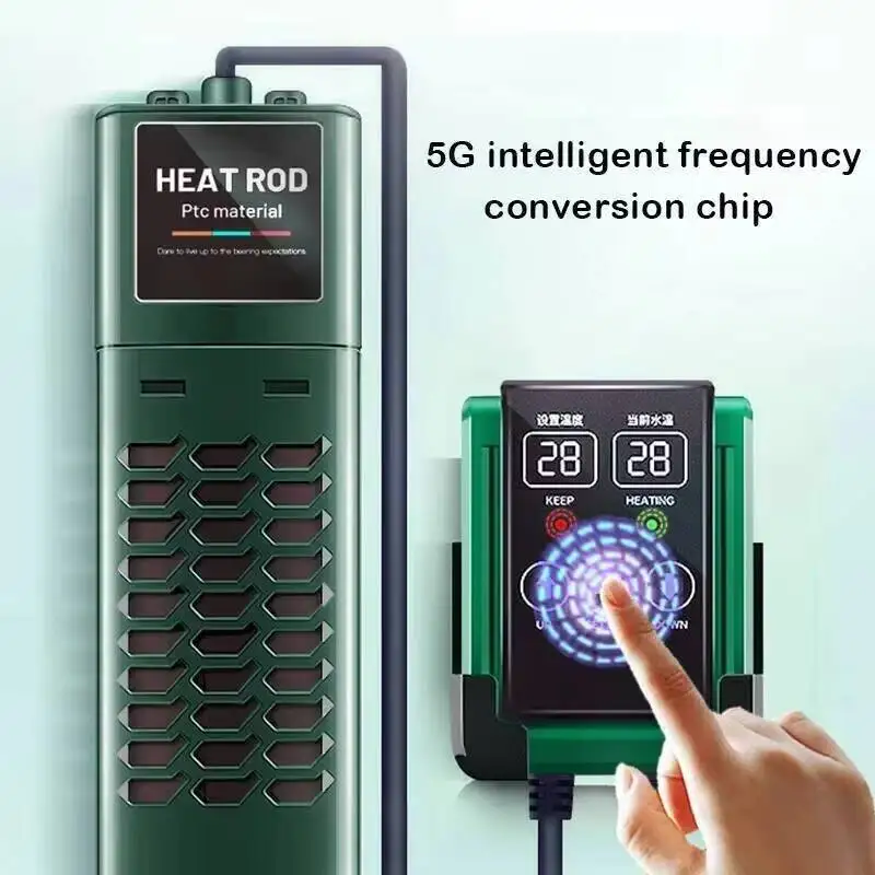 

Погружной нагреватель для аквариума, ЖК-дисплей, регулируемый стержень для нагрева воды, постоянная автоматическая температура