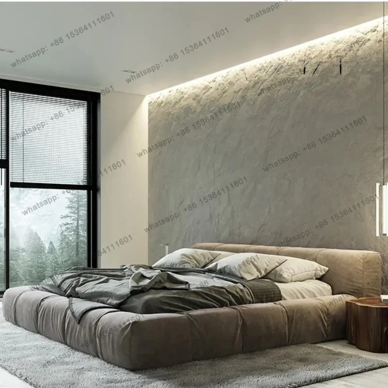 Queen Size Headboard Bed Frame Luxury Support Minimalist Aesthetic Bed Frame Hotel Princess Cama Matrimonial Bedroom Furniture