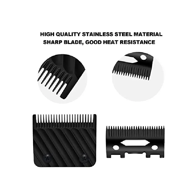 

Black Graphite Fade Replacement Blade is compatible with the BaBylissPRO Blade FX870/FXF880/FX810/FX825/FX673N