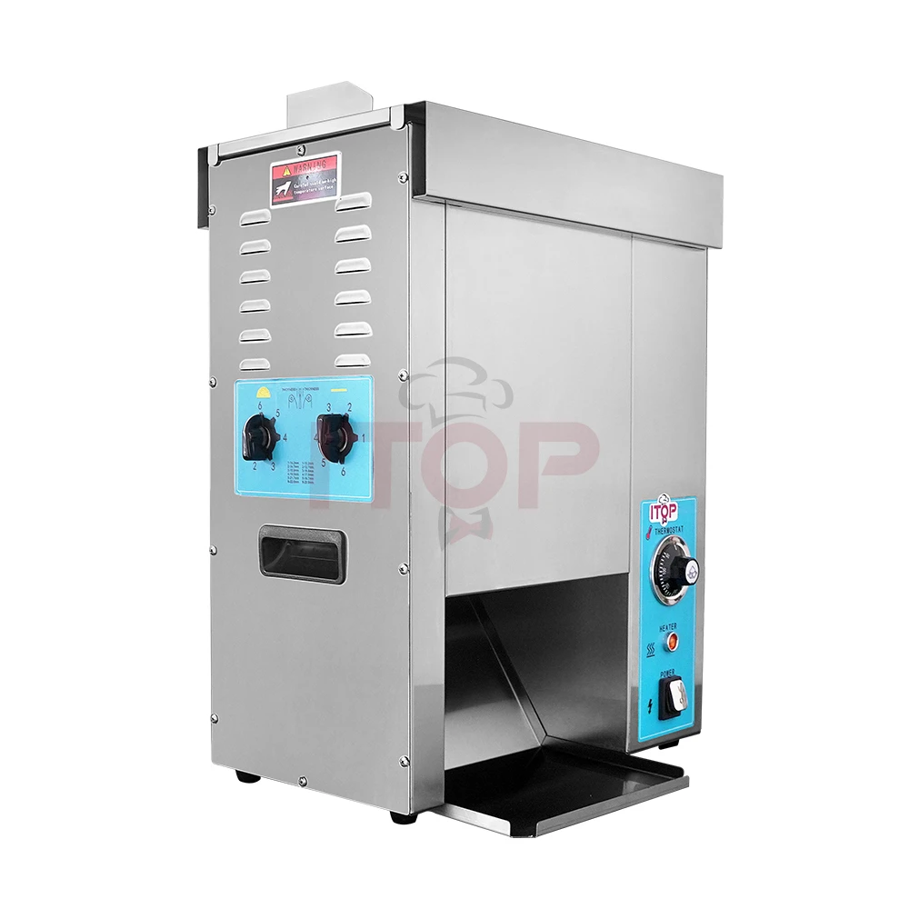 Automatic Hamburger Maker Machine Western Fast Food Shop Economical And Practical 2000w Hamburger Bun Toaster Machine