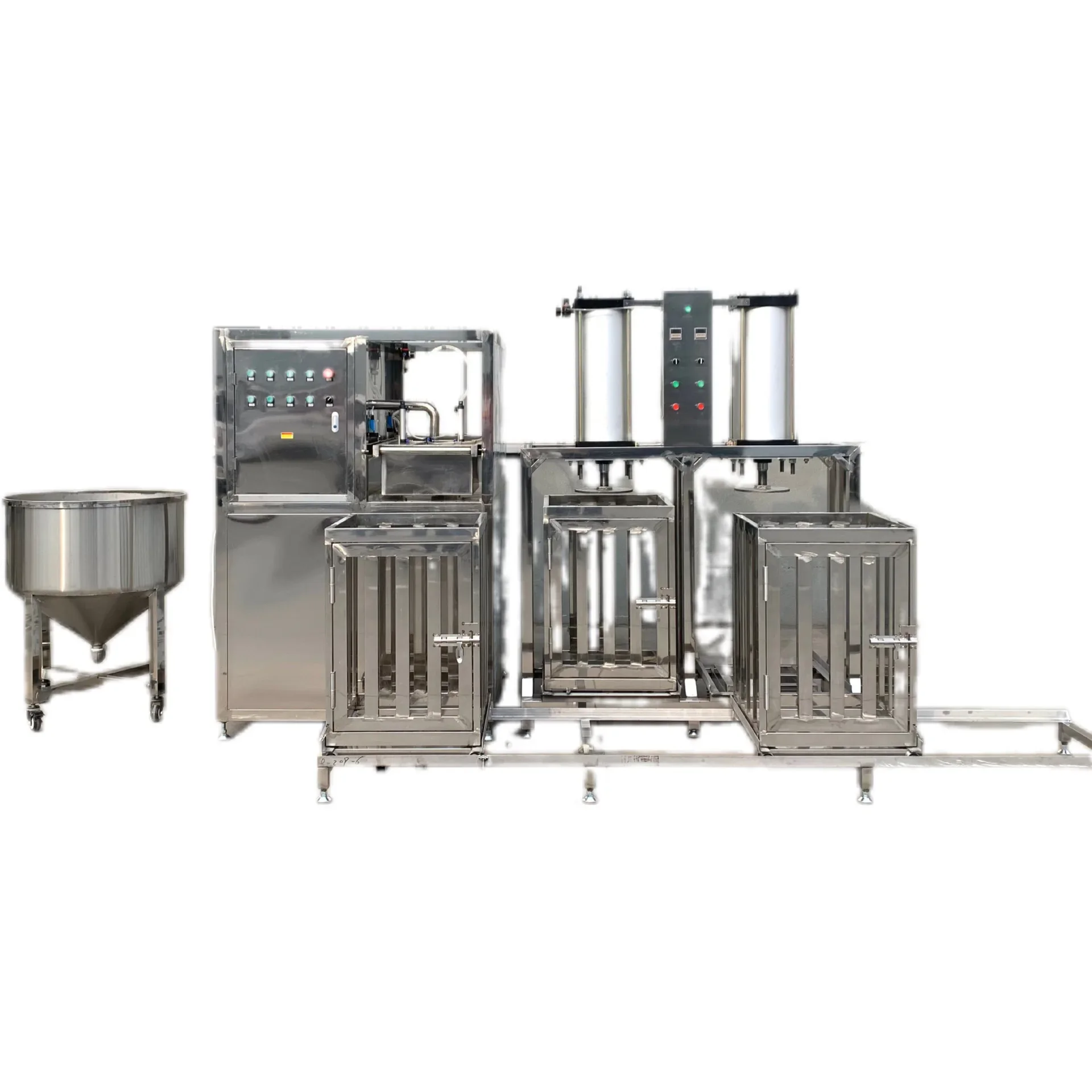 Commercial large tofu drying machine production line, operating multi-functional tofu drying equipment
