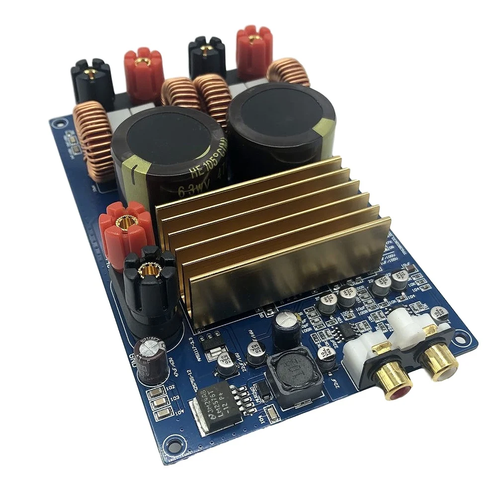 TPA3255 2.0 Digital Amplifier Board DC50V Strong High Power 300W + 300W Class D Audio Digital Amplifier Board