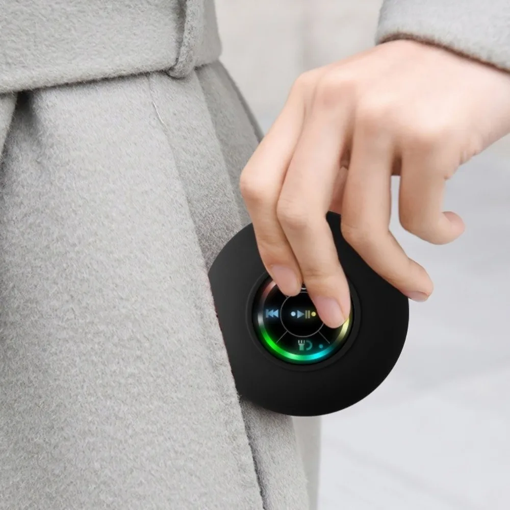 ワイヤレスミニ-bluetooth-スピーカーポータブル-led-ライトシャワーサブウーファー-ipx4-3d-サラウンドステレオ防水ハンズフリースピーカー