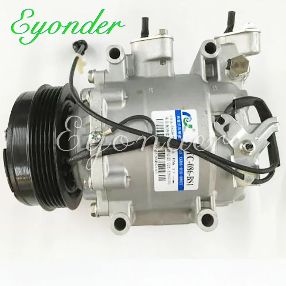 AC Air Conditioning Compressor for Honda Fit Jazz Freed GE6 GE8 City GD3 GM2 CM3 GE2 1.2 1.4 1.5 38800RB7521M2 38800RB7Z031M2