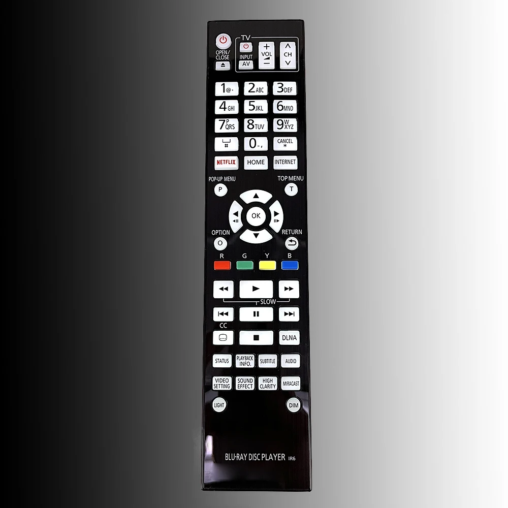 

NEW Original N2QAYA000131 For PANASONIC Blu-Ray Disc Player Remote Control DMP-UB900 DMP-UB900GN DMP-BDT700 with Netflix