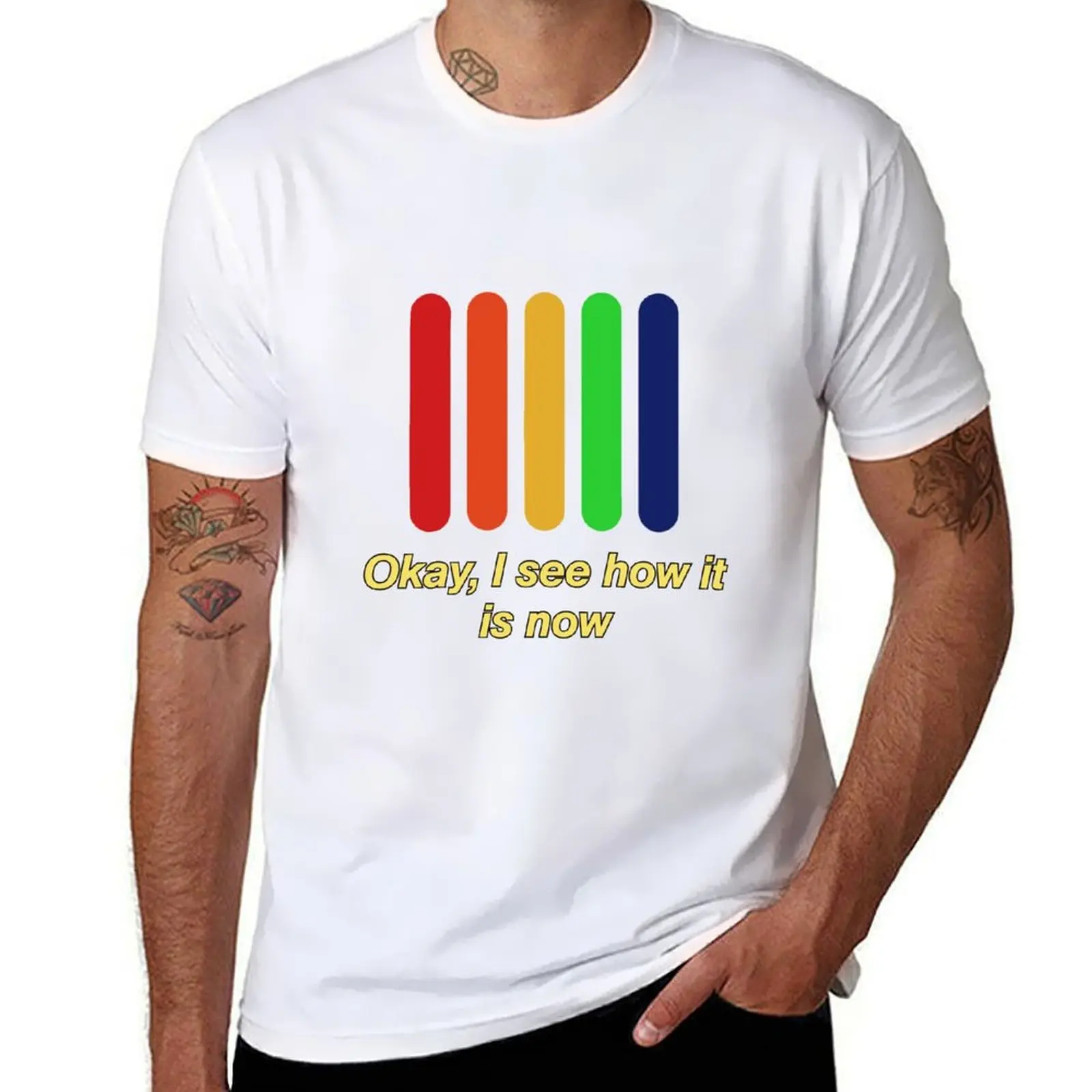 

Threat of joy The Strokes - Okay, I see how it is now T-Shirt man t shirt luxury man t shirts graphic T-shirt