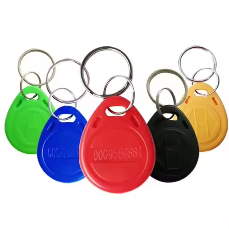 20pcs 125KHz Read-Only RFID TK4100 EM4100 Smart Proximity Keyfobs Smart Secure Door Entry Access Control ID Keychain Token Tag
