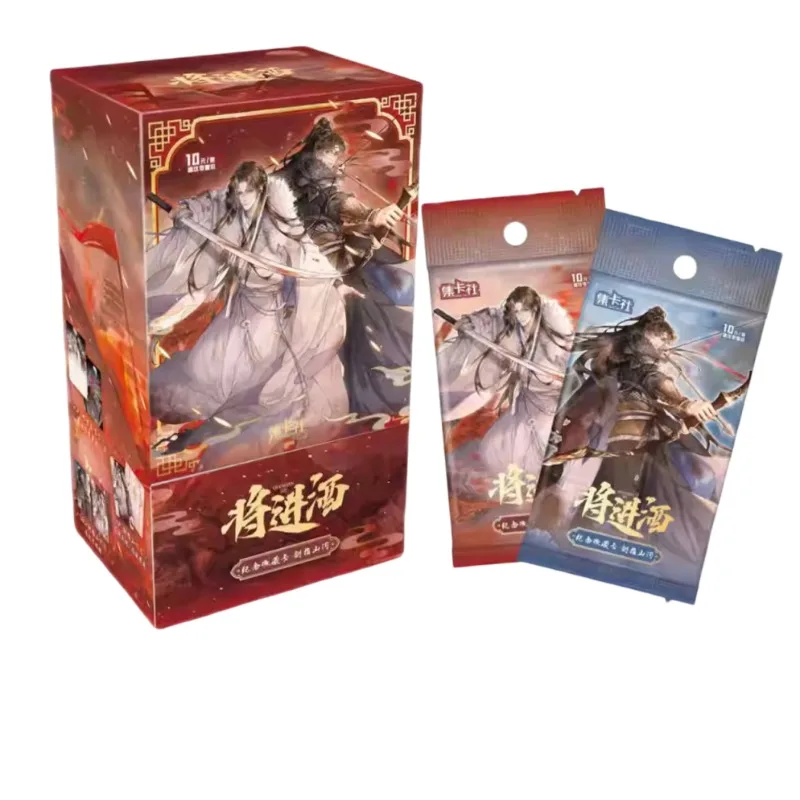 

Карточка.Веселые коллекционные карты с мечами и горами, издание для празднования тостов, тематические карты аниме, ограниченный художественный подарок