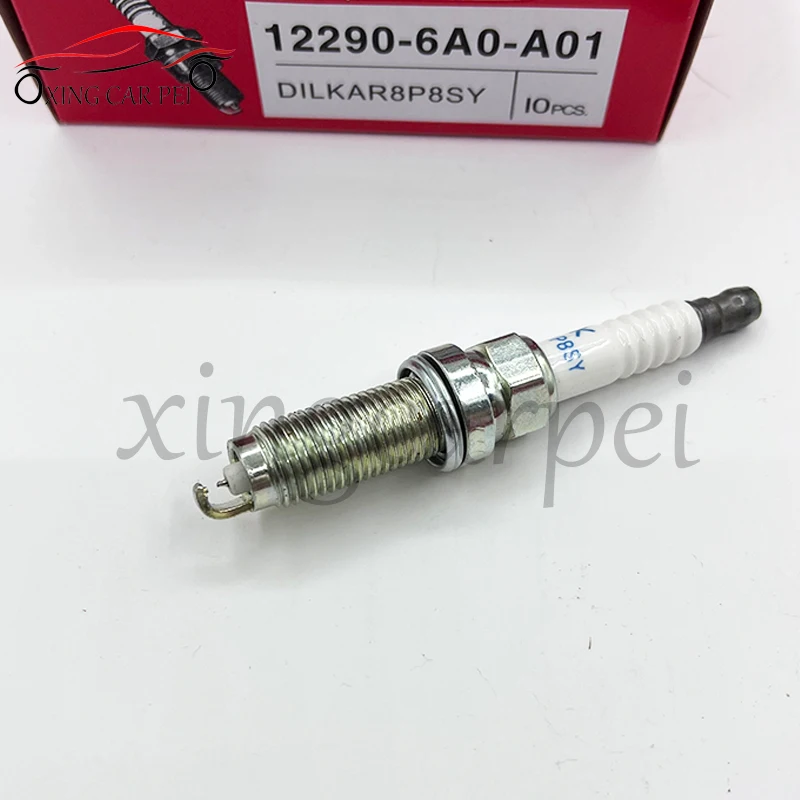 4 Uds DILKAR8P8SY 12290-6A0-A01 bujía de iridio Dual para Honda Accord Civic Acura ILX TLX 2.4L 122905A2A01 pieza de automóvil