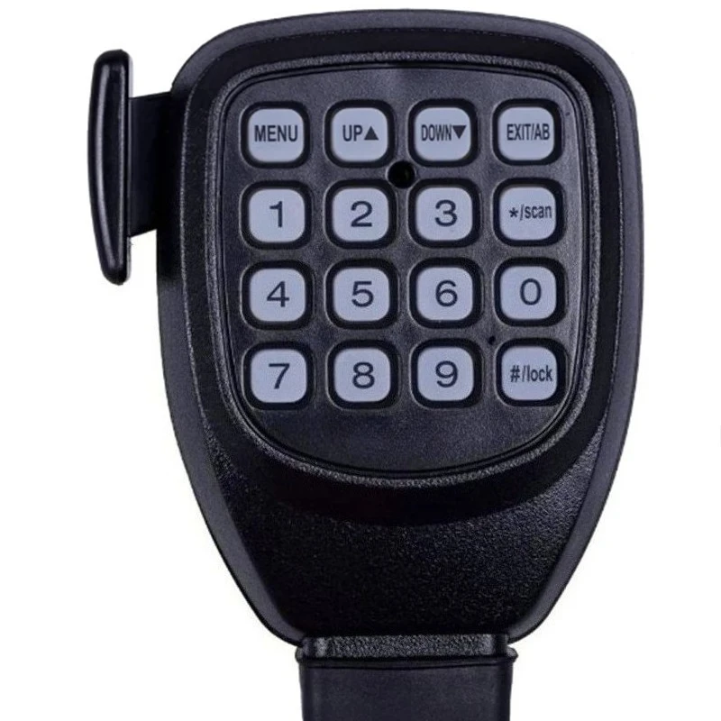 

Микрофон KT-8900 DTMF с подвесным зажимом для мобильного радио QYT KT-8900D KT-8900 KT-5800 KT-780Plus KT-980Plus Автомобильное радио