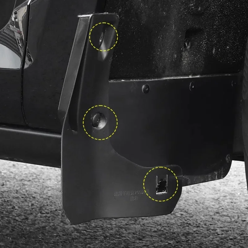 For TANK 700 Hi4-T 2024 Automotive Products Front And Rear Tire Liners Mudguard Accessories