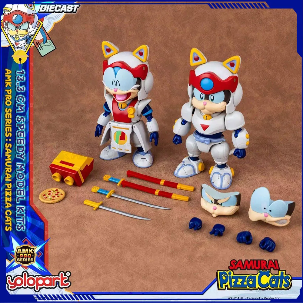 

Фигурка Yolopark AMK PRO Series «Самурайский кот-пирожок» (аниме), быстрый сборный набор, коллекционная статуэтка, модель, украшение, игрушка, подарок