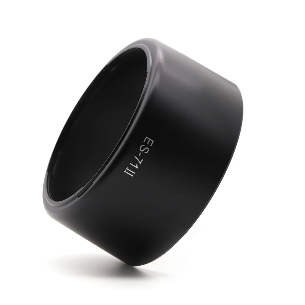 ES-71II para Canon EF 50mm f/1.4 USM Parasol de bayoneta especial dedicado Plástico Negro