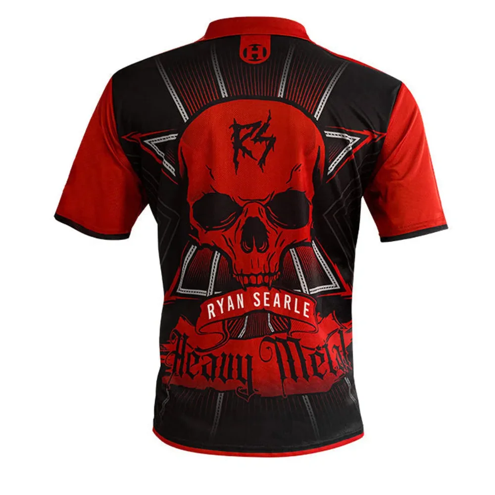 Ryan Searle Darts Player Jersey Sport Polo Shirt Quick Drying Breathable Gift for Enthusiasts Sports Leisure