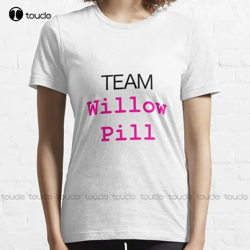 Team Willow Pill Classic T-Shirt Rupaul'S Drag Race Mens Short Sleeve Shirt Funny Art Harajuku Streetwear Cartoon Tee Xs-5Xl New