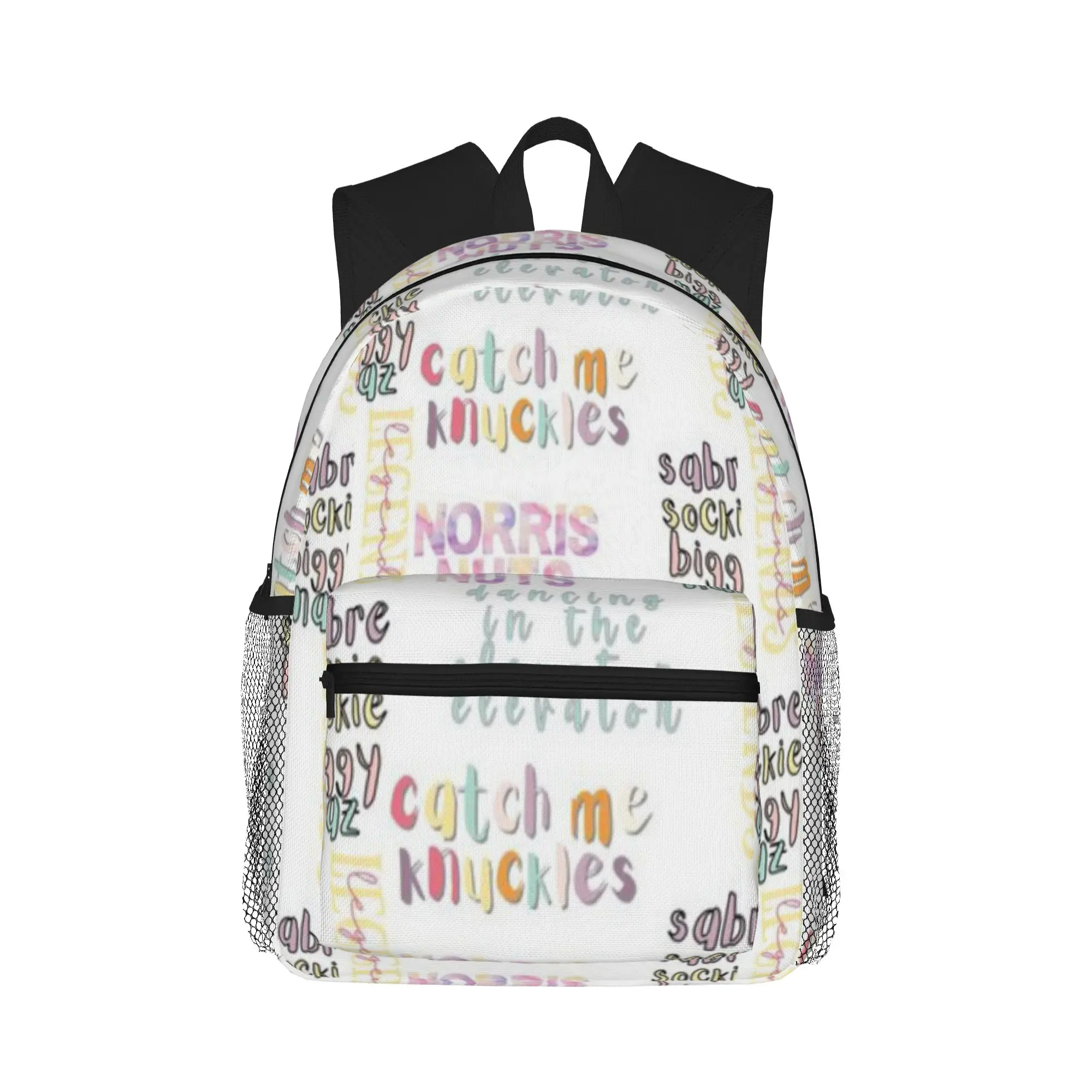 Norris Nuts Legends band - catch me knuckles  Casual Backpack for Students and Adults Bags