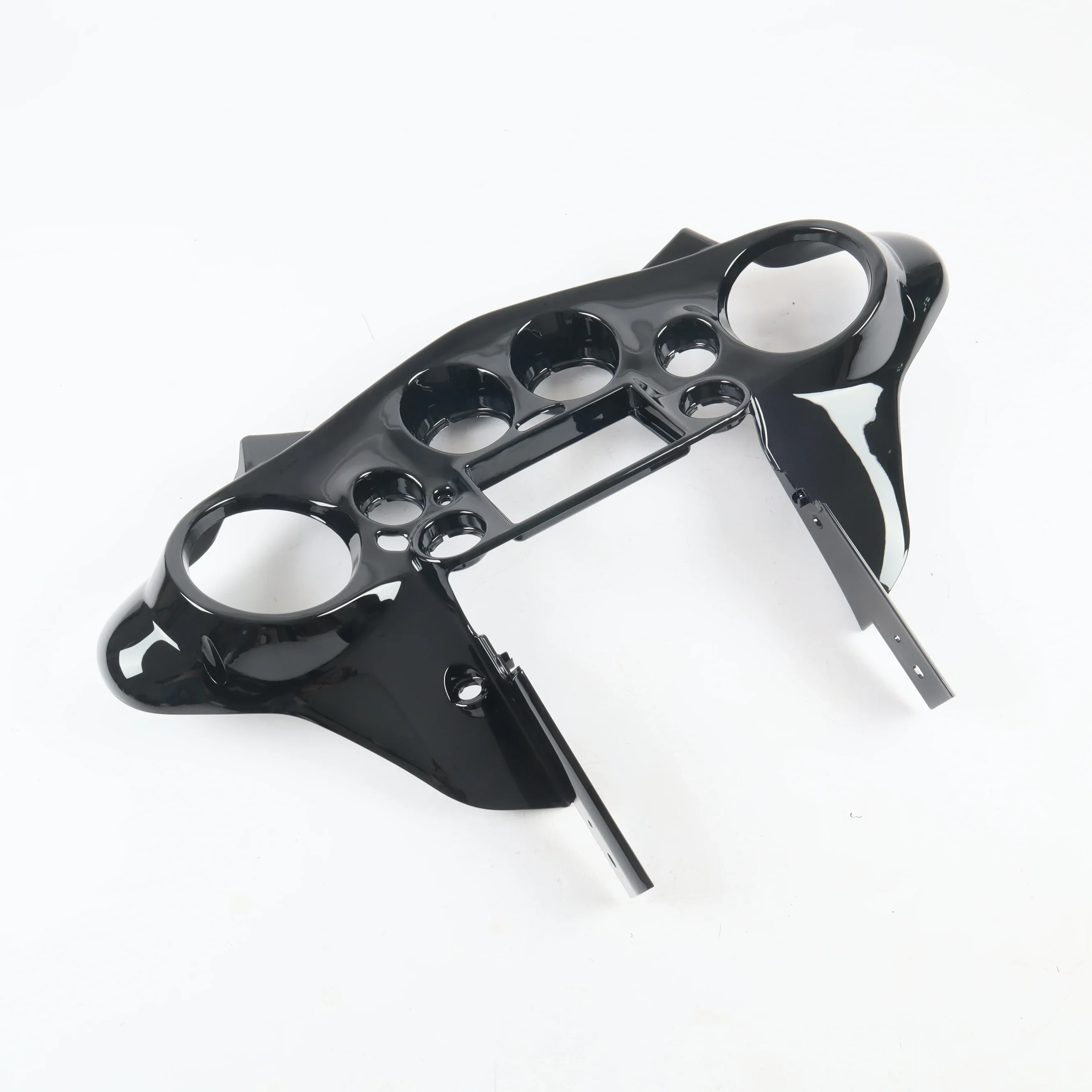 2026 Vivid Black Double DIN لـ 1998-2013 مجموعة هدايا داخلية للدراجات النارية