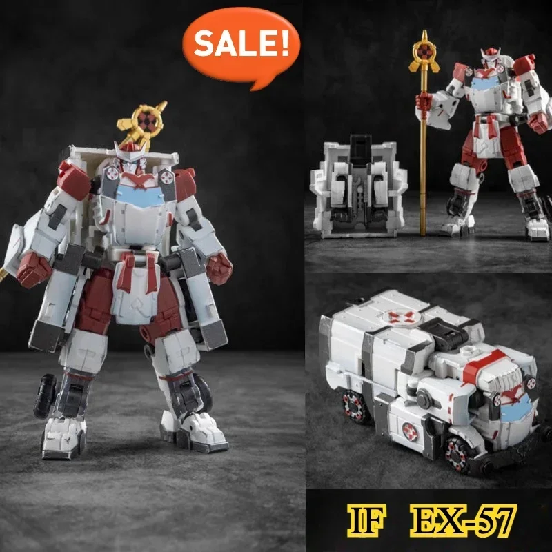 

IN STOCK Transformation Iron Factory IF EX-57 EX57 Ratchet Sekijyujiin Action Figure Robot Collection Gift Toy