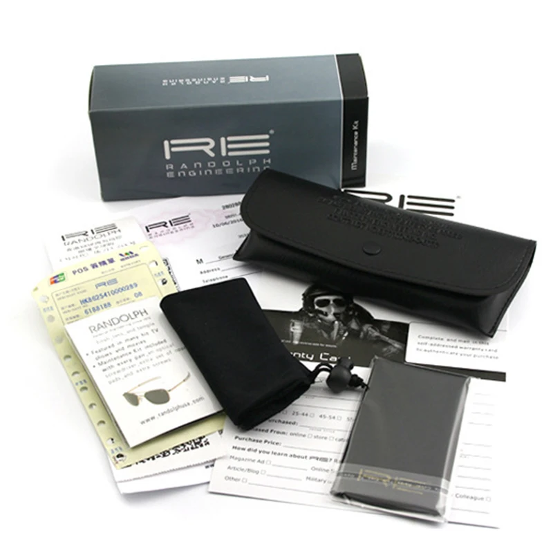 الطيار RE النظارات الشمسية الرجال أعلى جودة AO الجيش الأمريكي العسكرية مرآة AGX الزجاج المقسى عدسة نظارات شمسية #5