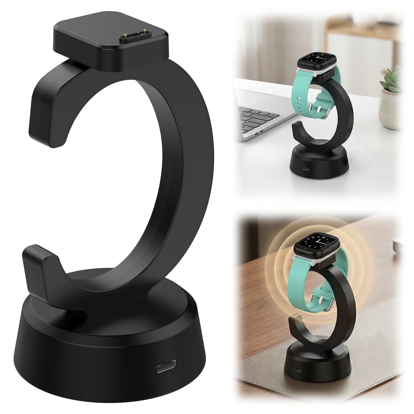

Magnetic Charging Dock with Cable Watch Charger Stand Replacement Accessories Compatible for Xplora X6 Play / X6 Pro Smartwatch