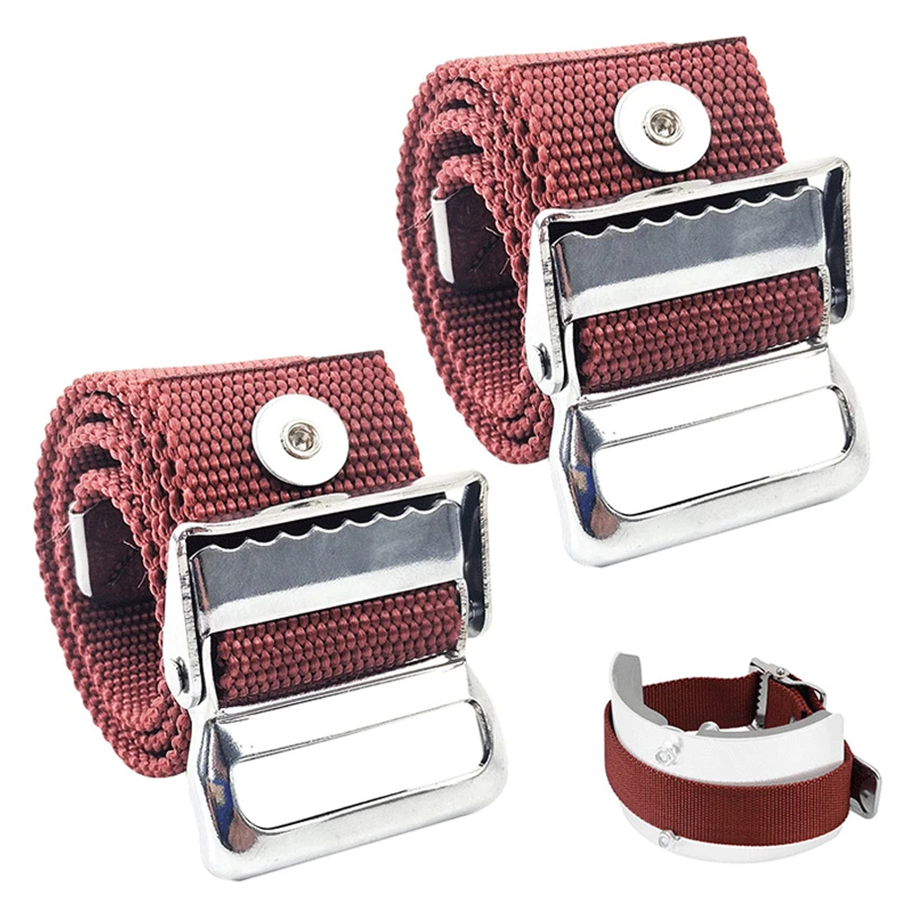 Correas de nailon para la pierna, correas de fijación para zancos de paneles de yeso, piezas de repuesto ajustables para equipaje de viaje, Hardware de embalaje, 2 piezas