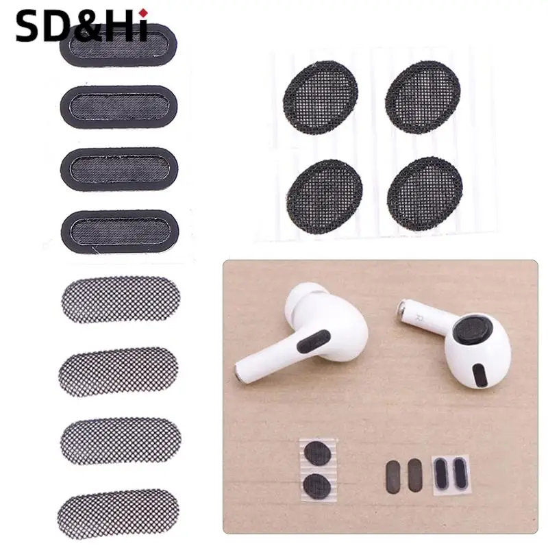 2set Replace Repair Parts Dust Filter Mesh For Airpods Pro Dirty Proof Mesh Protective Filter Earphone Filter