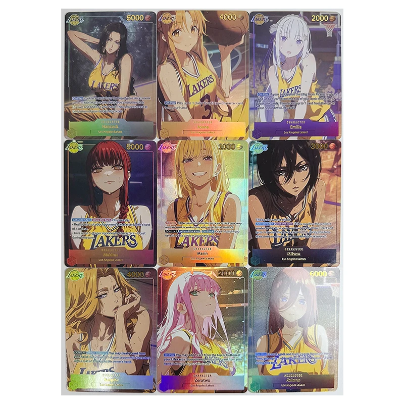 Anime Goddess Story DIY ACG Robin Android 18 Fubuki Hancock Nami Mitsuri Rem Toys for boys Collection Games Cards Birthday Gifts