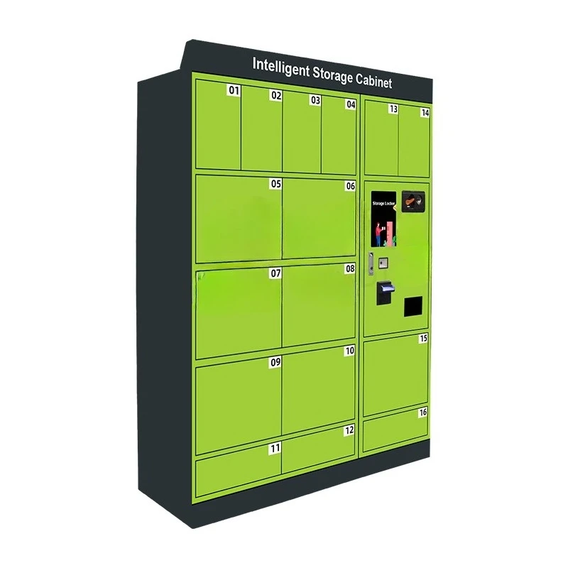 

Item storage vending machine 10.1 inch screen lattice cabinet intelligent AI identification storage cabinet special for express
