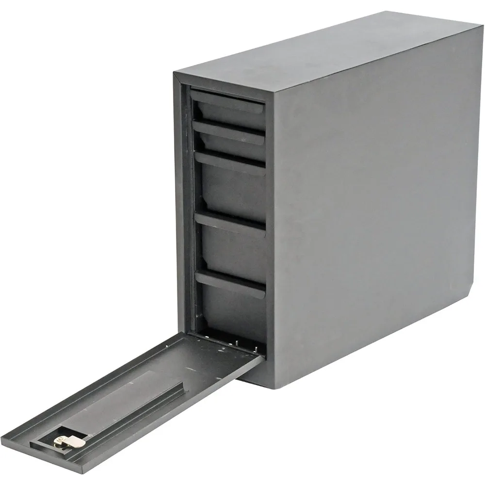 Caixa de ferramentas de poço de roda de aço DZ95D com gavetas