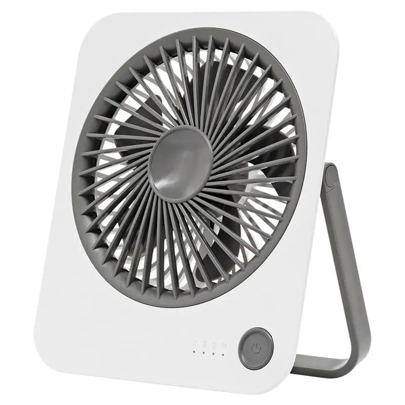 Desk Fan With Strong Speed Table Cooling Gadgets Wind Desktop Mini Super Powerful Portable Fans For Home Bedroom Offices