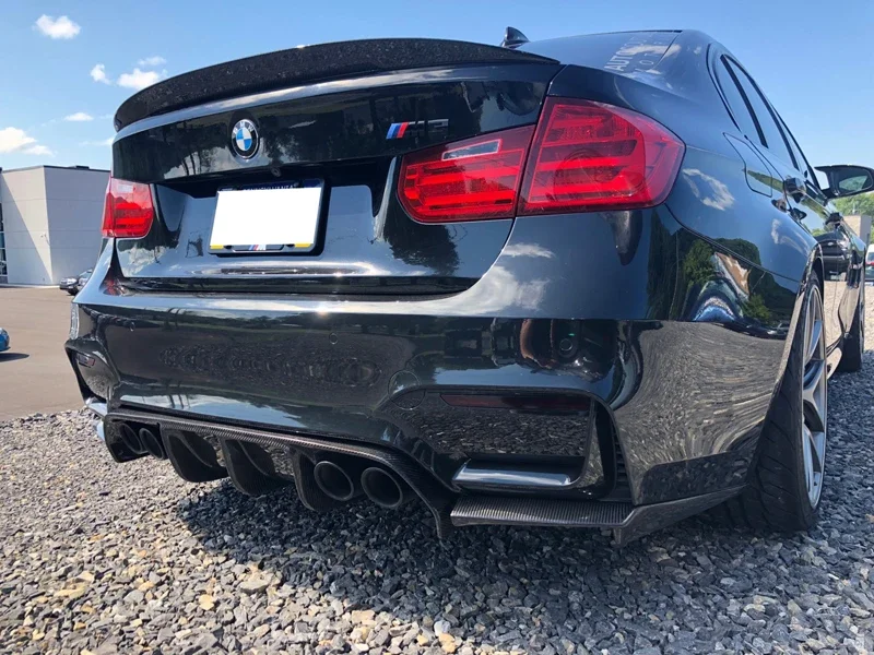 F82 M4 Rear Diffuser Vor style  Carbon Fiber Rear Bumper Diffuser For BMW F80 M3 F82 M4 F83