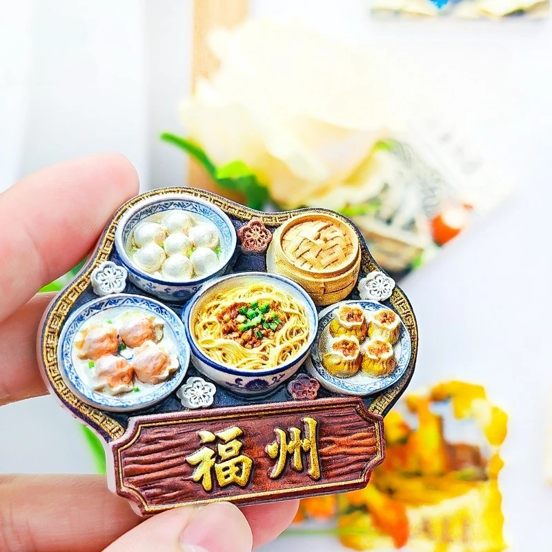 Imán para nevera Fuzhou Snacks - Food Lovers Snacks reseña y precio