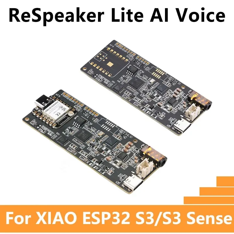 TopElec XIAO ReSpeaker Lite Voice Assistant Kit AI For SeeedStudio XIAO ESP32 S3/S3 Sense For Arduino