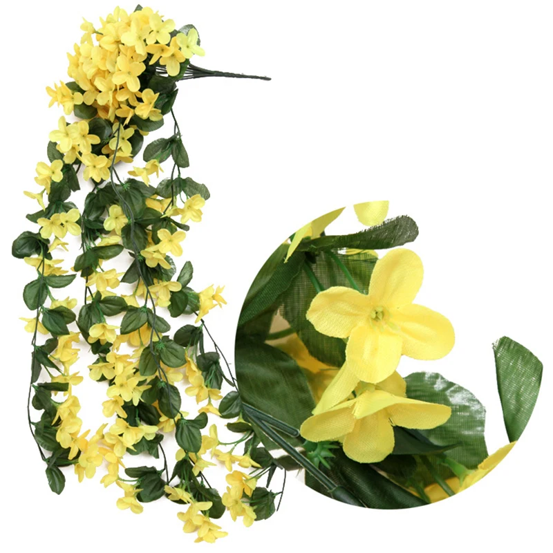 Orchidea fiore artificiale decorazione di nozze rosa fiore finto decorazioni per feste ghirlanda di natale giardino appeso a parete cesto fiore