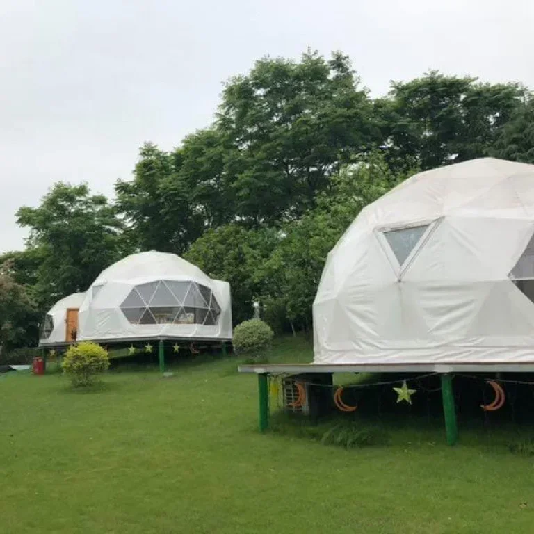 Factory Supply Hotel Tent Modern Geodesic Glamping Dome  Tents For  Luxury Hotel  gazebo