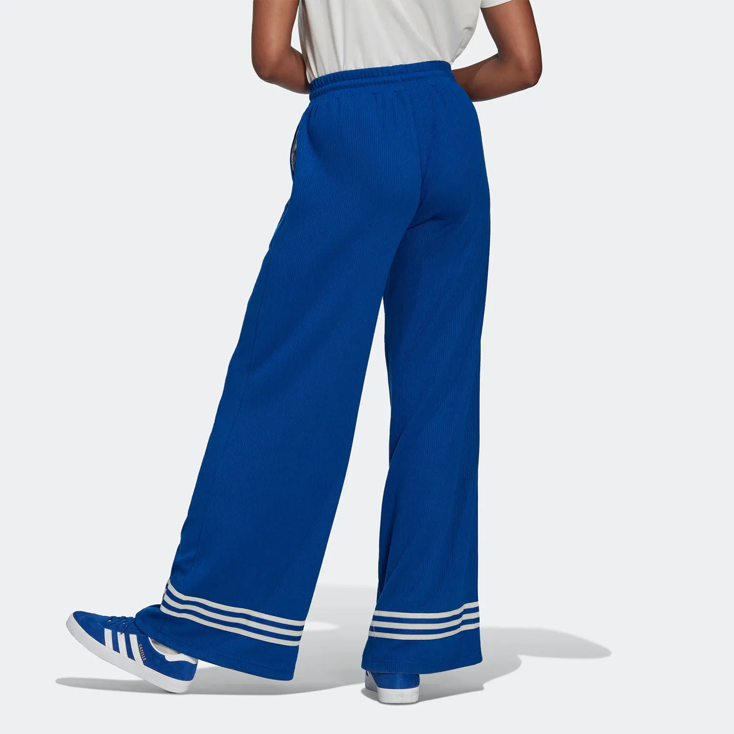 Adidas genuine clover retro loose women's sports wide leg pants IB2044