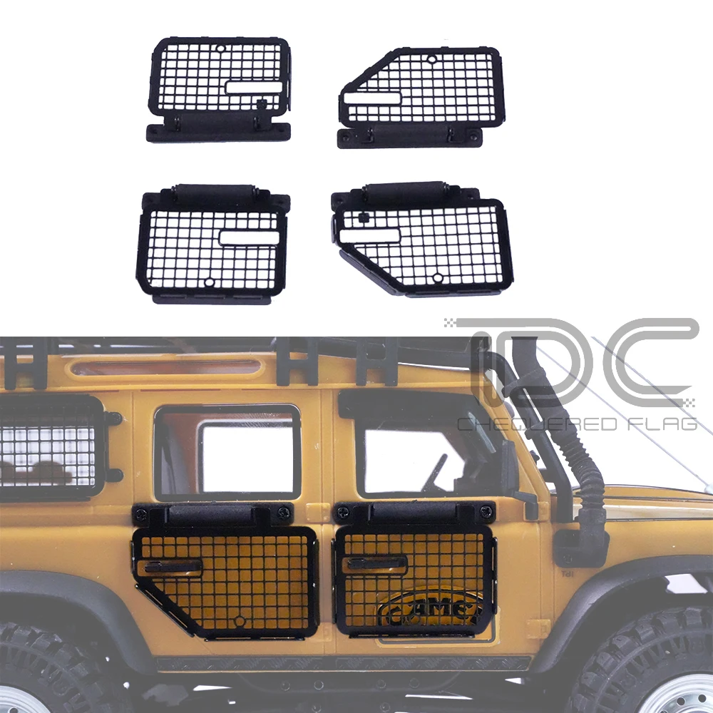 FMS FCX24M primera generación Defender D90 D110 KIT accesorios 1/24 RC coche vehículo mejora simulación protección armadura Decoración