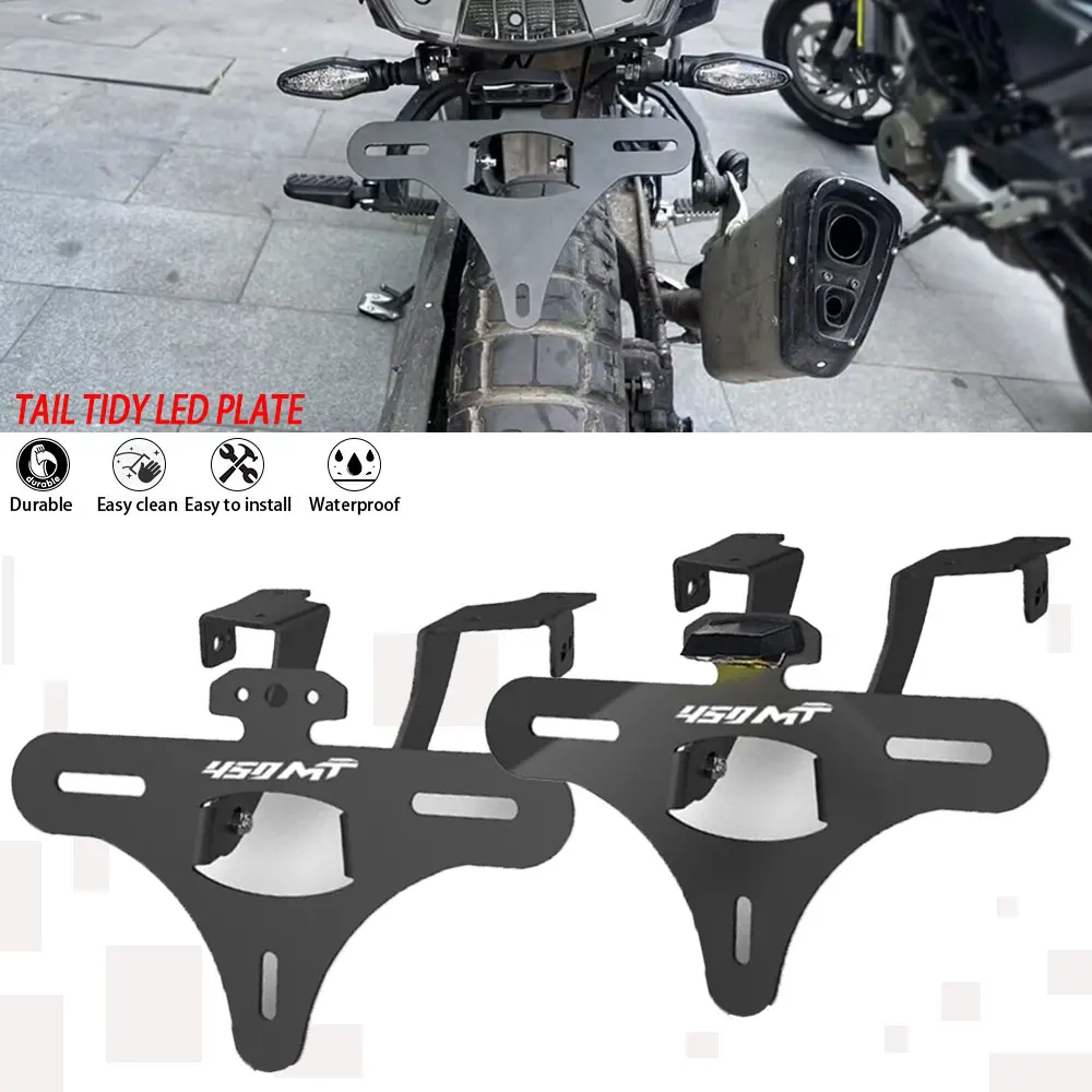 

Motorcycle Accessories License Plate Relocation Bracket / Fender Eliminator Kit For CFMOTO CF MOTO 450MT 450 MT 2024 2025-2026