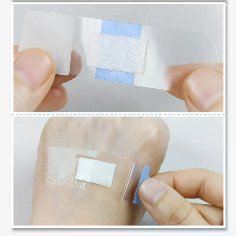 Pu Transparent Waterproof Band Adhesive Strips Wound Plaster for Sports Bathing Protective First Aid