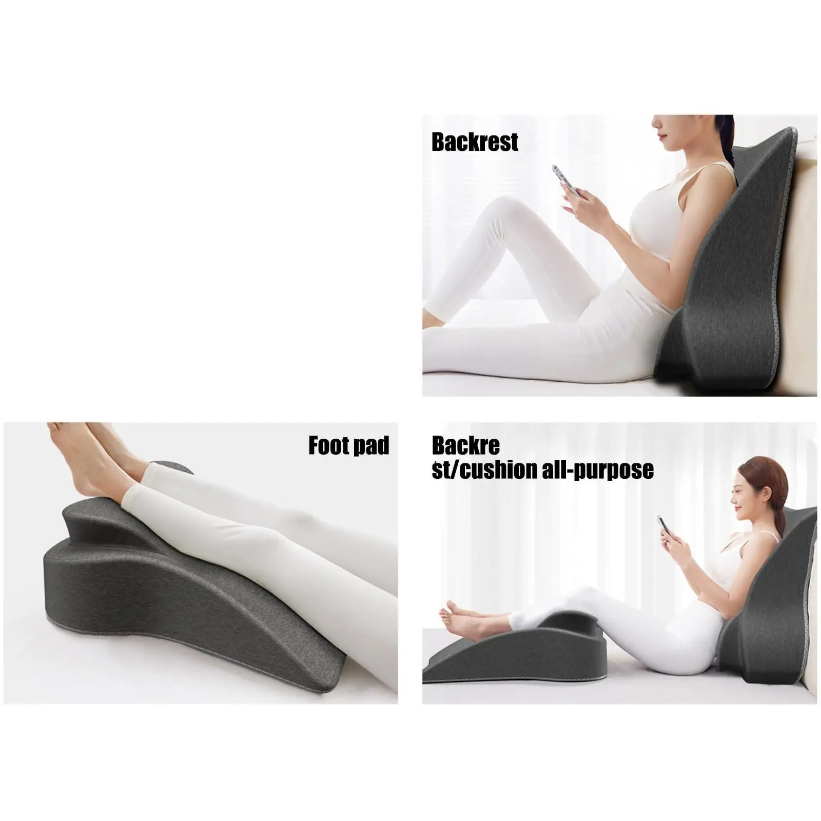 

Face Down Pillow Cushion Stylish Versatile Ergonomic Comfortable Bed Pillow for Reading Apartment Dorm Back Sleeping Friends