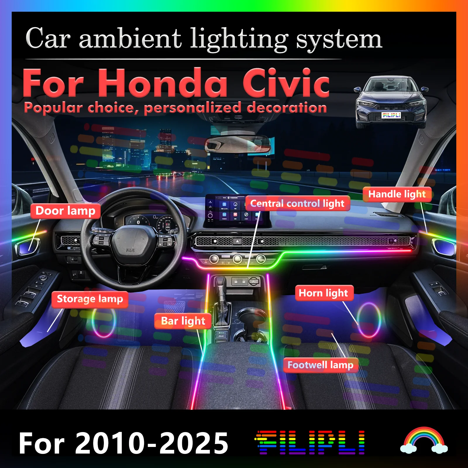 10 In1 For Honda Ci…