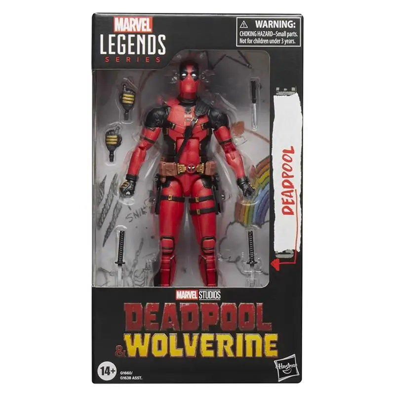 

Genuine Hasbro Marvel Legends 6-inch Deadpool 3 Movie version Action Figure Model Toys Gift for Birthday Children